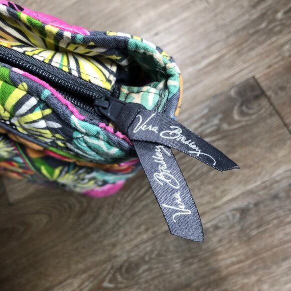 Vera Bradley Medium Tote Purse Bag with Trifold Wallet Jazzy Blooms Retired 2013 - Picture 9 of 10